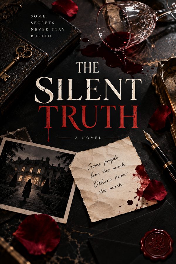 Обложка «The Silent Truth», создана в AI Studio